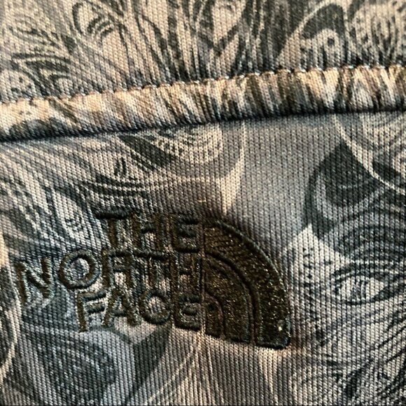 THE NORTH FACE Sz M TNF Apex Floral Soft Shell  Hooded Jacket Zipper Pockets - Picture 2 of 8